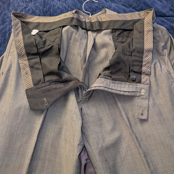 Calvin Klein Charcoal Men's Suit - Picture 6 of 10